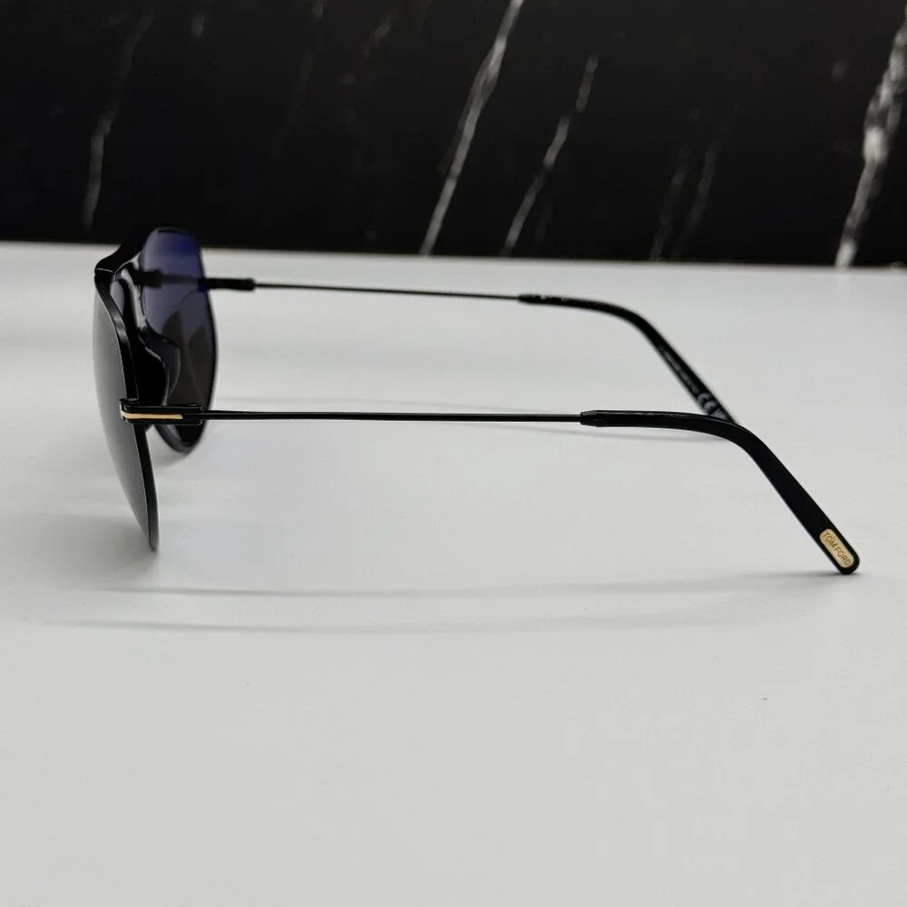 NEW TOM FORD ADDISON TF928 02A BLACK MEN SUNGLASSES TOM FORD FT0928 02A